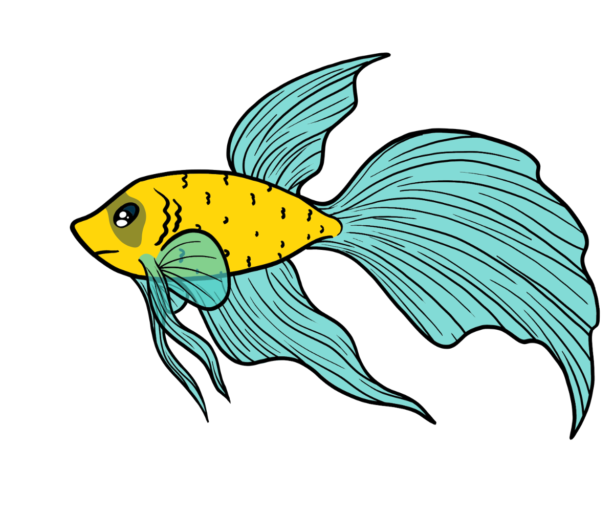 Squiggle Veilfin